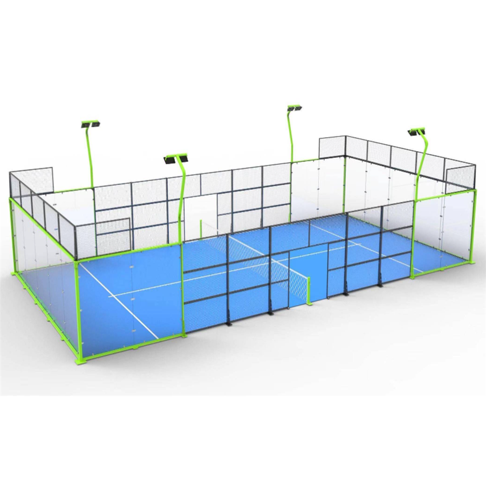 How to create your indoor high-end panoramic padel court